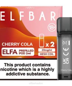 Elf Bar Kaufen T0NB113 | Kirschcola ELFBAR ELFA vorgefüllte Kapsel (2er-Pack)