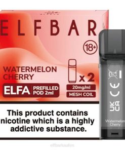 Elf Bar Kaufen T0NB121 | Wassermelonenkirsche ELFBAR ELFA vorgefüllte Kapsel (2er-Pack)
