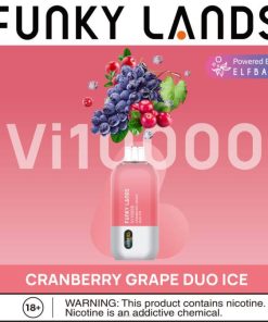 Elf Bar Kaufen T0NB393 | Cranberry-Trauben-Duo-Eis ELFBAR Funky Lands Vi10000 Einweg-Vapor