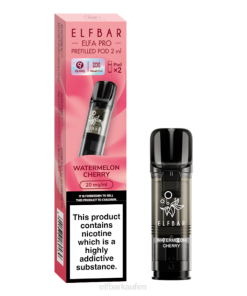 Elf Bar Kaufen T0NB89 | Wassermelonenkirsche ELFBAR ELFA PRO vorgefüllte Kapseln – 2 Stück