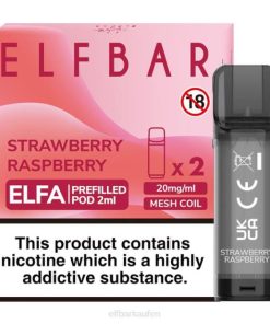 Elf Bar Kaufen Österreich T0NB112 | Erdbeer-Himbeere ELFBAR ELFA vorgefüllte Kapsel (2er-Pack)