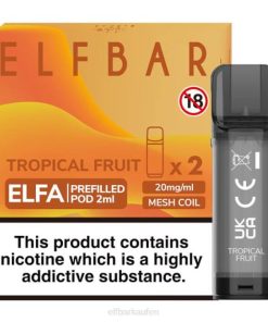 Elf Bar Kaufen Österreich T0NB120 | tropische Früchte ELFBAR ELFA vorgefüllte Kapsel (2er-Pack)
