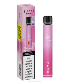 Elf Bar Kaufen Österreich T0NB72 | Rosa + rosa Limonade ELFBAR ELFA PRO Pod-Kit – wiederaufladbar