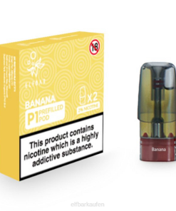 Elf Bar Preis T0NB143 | Banane ELFBAR Mate 500 P1 vorgefüllte Kapseln (2er-Pack)