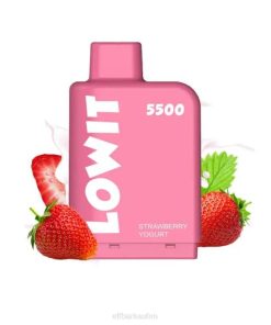 Elf Bar Preis T0NB383 | Erdbeerjoghurt ELFBAR LOWIT 5500 vorgefüllte Kapsel