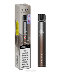 Elf Bar Preis T0NB71 | Dämmerungsbraun + Cola ELFBAR ELFA PRO Pod-Kit – wiederaufladbar