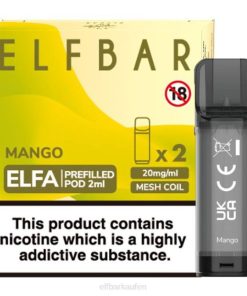 Elf Bar Preise Österreich T0NB118 | Mango ELFBAR ELFA vorgefüllte Kapsel (2er-Pack)