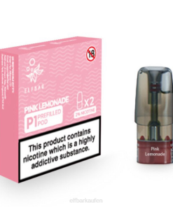 Elf Bar Preise Österreich T0NB150 | rosa Limonade ELFBAR Mate 500 P1 vorgefüllte Kapseln (2er-Pack)
