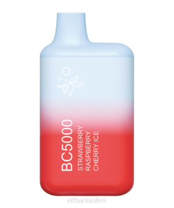 Elf Bar Preise Österreich T0NB214 | Erdbeer-Himbeer-Kirsch-Eis ELFBAR BC5000 Einweg-Vapor