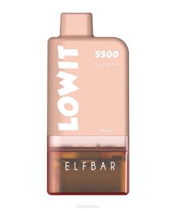 Elf Bar Preise Österreich T0NB366 | saftiger Pfirsich ELFBAR LOWIT 5500 vorgefülltes Pod-Kit