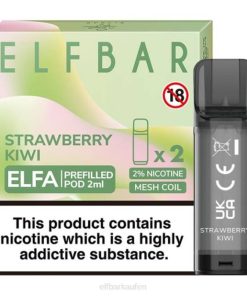 Elf Bar Österreich Preis T0NB107 | Erdbeer-Kiwi ELFBAR ELFA vorgefüllte Kapsel (2er-Pack)