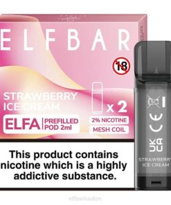 Elf Bar Österreich Preis T0NB115 | Erdbeereis ELFBAR ELFA vorgefüllte Kapsel (2er-Pack)