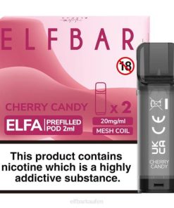 Elf Bar Österreich Preis T0NB131 | Kirschbonbons ELFBAR ELFA vorgefüllte Kapsel (2er-Pack)
