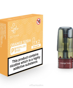 Elf Bar Österreich Preis T0NB155 | Orangenlimonade ELFBAR Mate 500 P1 vorgefüllte Kapseln (2er-Pack)