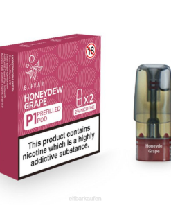 Elf Bar Österreich Preis T0NB163 | Honigtraube ELFBAR Mate 500 P1 vorgefüllte Kapseln (2er-Pack)