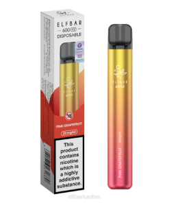 Elf Bar Österreich Preis T0NB19 | rosa Grapefruit ELFBAR 600V2 Einweg-Vapor