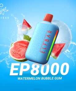Elf Bar Österreich Preis T0NB307 | Wassermelonen-Kaugummi ELFBAR EP8000 Einweg-Vapor