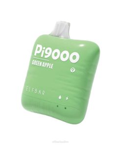 Elf Bar Österreich Preis T0NB347 | grüner Apfel ELFBAR Pi9000 Einweg-Vapor
