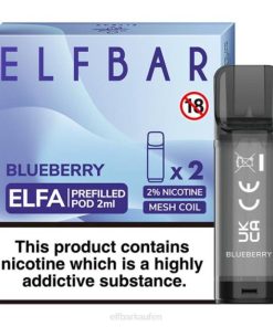 Elf Bar Österreich T0NB106 | Blaubeere ELFBAR ELFA vorgefüllte Kapsel (2er-Pack)