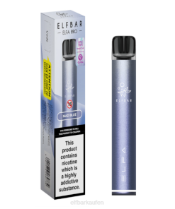 Elf Bar Österreich T0NB74 | Dämmerungsviolett + verrücktes Blau ELFBAR ELFA PRO Pod-Kit – wiederaufladbar