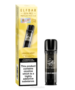 Elf Bar Österreich T0NB82 | Zitronenminze ELFBAR ELFA PRO vorgefüllte Kapseln – 2 Stück