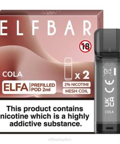 Elfbar Österreich Geschmack T0NB109 | Cola ELFBAR ELFA vorgefüllte Kapsel (2er-Pack)
