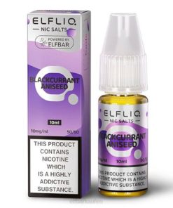 Elfbar Österreich Geschmack T0NB173 | schwarzer Johannisbeer-Anis ELFBAR ELFLIQ Schöne Salze