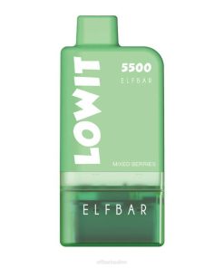 Elfbar Österreich Geschmack T0NB365 | gemischte Beeren ELFBAR LOWIT 5500 vorgefülltes Pod-Kit