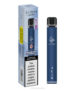 Elfbar Österreich Geschmack T0NB69 | Marineblau + Blaubeer-Sauer ELFBAR ELFA PRO Pod-Kit – wiederaufladbar