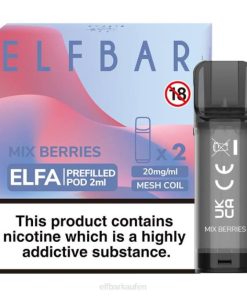 Elfbar Österreich Kaufen T0NB132 | Beeren mischen ELFBAR ELFA vorgefüllte Kapsel (2er-Pack)