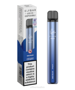 Elfbar Österreich Kaufen T0NB20 | verrücktes Blau ELFBAR 600V2 Einweg-Vapor