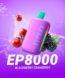 Elfbar Österreich Kaufen T0NB308 | Brombeer-Cranberry ELFBAR EP8000 Einweg-Vapor