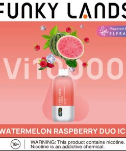 Elfbar Österreich Kaufen T0NB388 | Wassermelone-Himbeer-Duo-Eis ELFBAR Funky Lands Vi10000 Einweg-Vapor