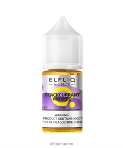 Elf Bar Kaufen F64X69 - ELFBAR ELFLIQ Nic Salt 30ml schwarzer Johannisbeeranis
