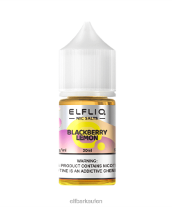 Elf Bar Sorten F64X68 - ELFBAR ELFLIQ Nic Salt 30ml Blackberry Lemon