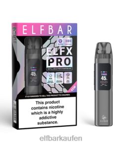 Elf Bar Österreich Preis F64X63 - ELFBAR ELFX Pro Öffnen Sie das POD -Gerät grau