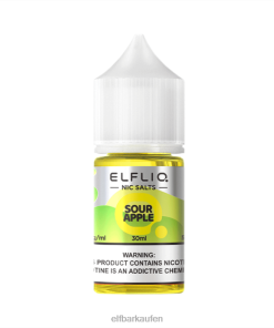 Elfbar Österreich Kaufen F64X628 - ELFBAR ELFLIQ Nic Salt 30ml saurer Apfel